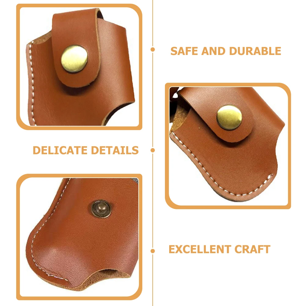 Vintage Style Cover Durable Wear-Resistant Portable Smoke Lighter Sleeve Cigarette Lighter Protector Small Bag
Vintage Style Cover Durable Wear-Resistant Portable Smoke Lighter Sleeve Cigarette Lighter Protector Small Bag