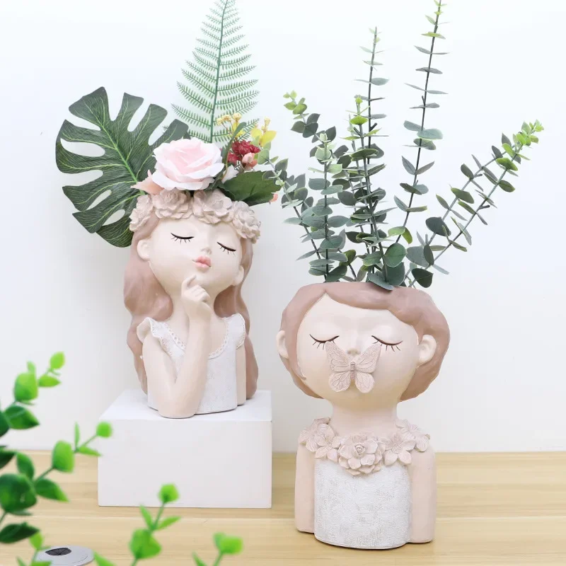 Fairy Flower Pot European Home Decoration Large Resin Flower Pot Creative Living Room Desktop Landscape Pottery Home Use
Fairy Flower Pot European Home Decoration Large Resin Flower Pot Creative Living Room Desktop Landscape Pottery Home Use