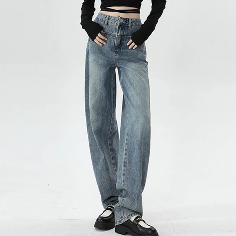 Wide Leg Jeans for Women's New High Waist Drop Feel Loose High Quality Denim Pants Dropship
Wide Leg Jeans for Women's New High Waist Drop Feel Loose High Quality Denim Pants Dropship