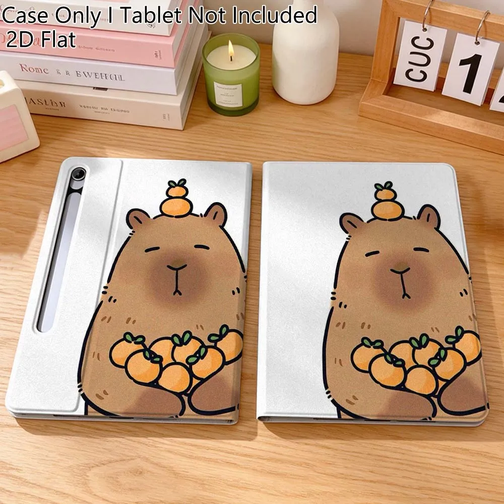 Cartoon Design Capybara Art Gift For Samsung Galaxy Tab S10 S9 S8 S7 FE Lite Soft Flexible Support Tablet Case
Cartoon Design Capybara Art Gift For Samsung Galaxy Tab S10 S9 S8 S7 FE Lite Soft Flexible Support Tablet Case