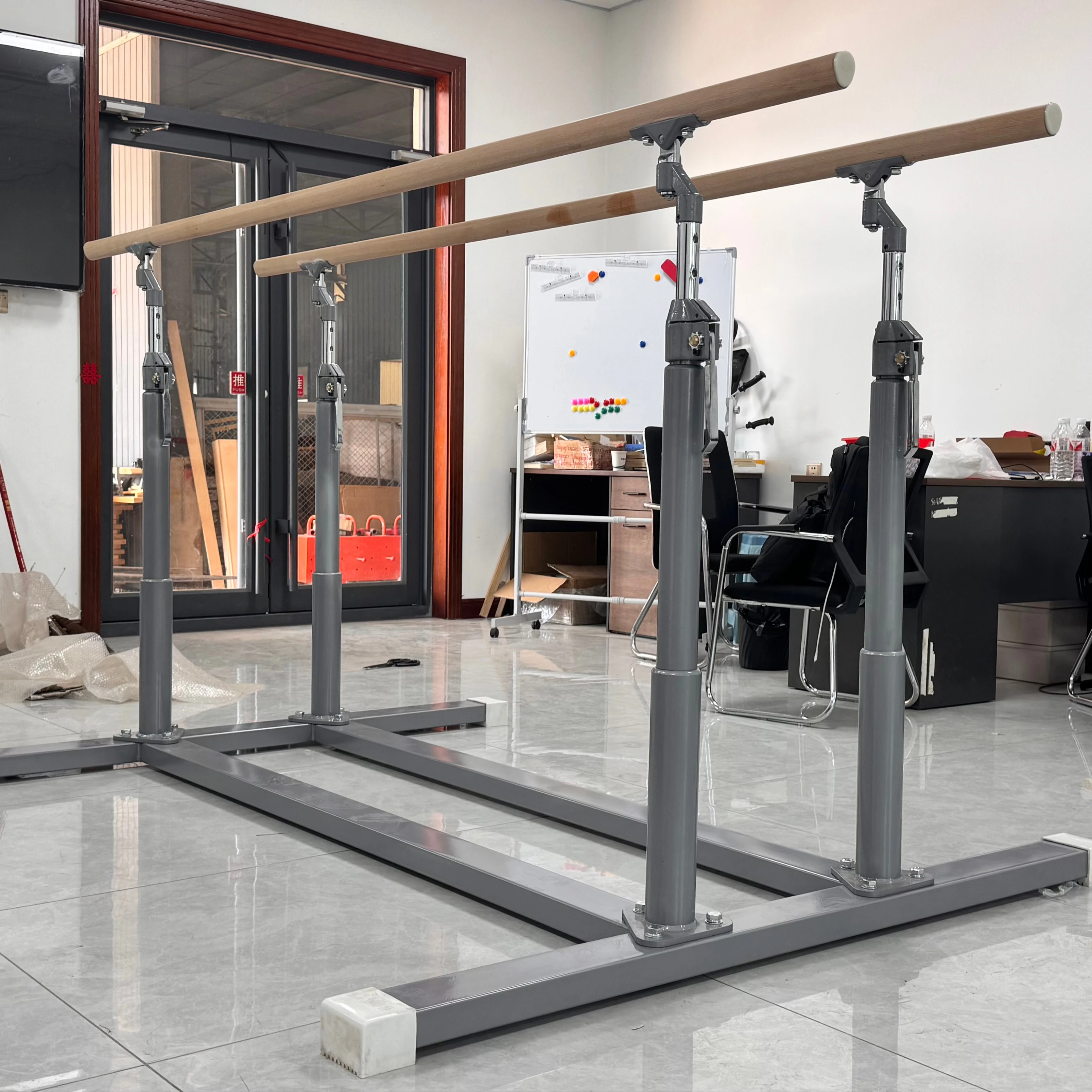 Hot Sale Training Equipment High Quality Gymnastics Equipment Gym & Competition Equipment Parallel Bars
Hot Sale Training Equipment High Quality Gymnastics Equipment Gym & Competition Equipment Parallel Bars