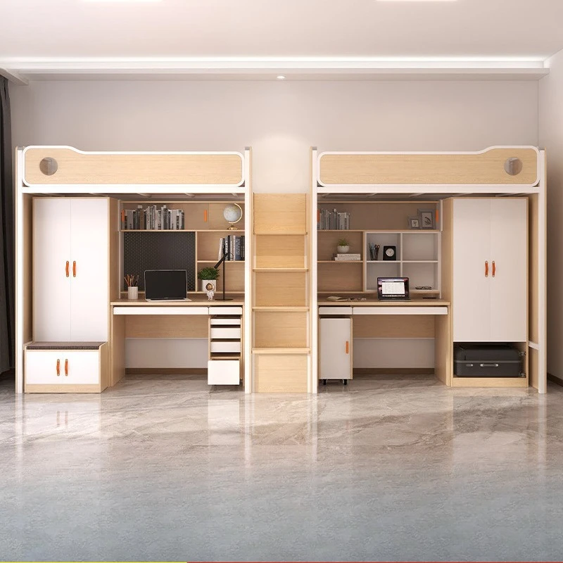 College student dormitory bed under table combination bed home apartment double wrought iron bunk bed
College student dormitory bed under table combination bed home apartment double wrought iron bunk bed