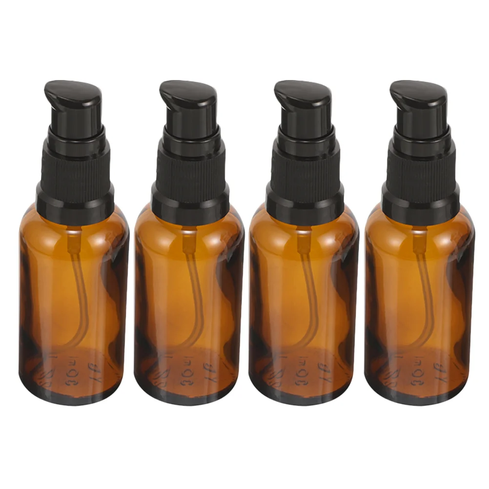 4 Pcs Spray Bottles Brown Essential Oil Mini Lotion Pump Essence Empty Glass Travel
4 Pcs Spray Bottles Brown Essential Oil Mini Lotion Pump Essence Empty Glass Travel