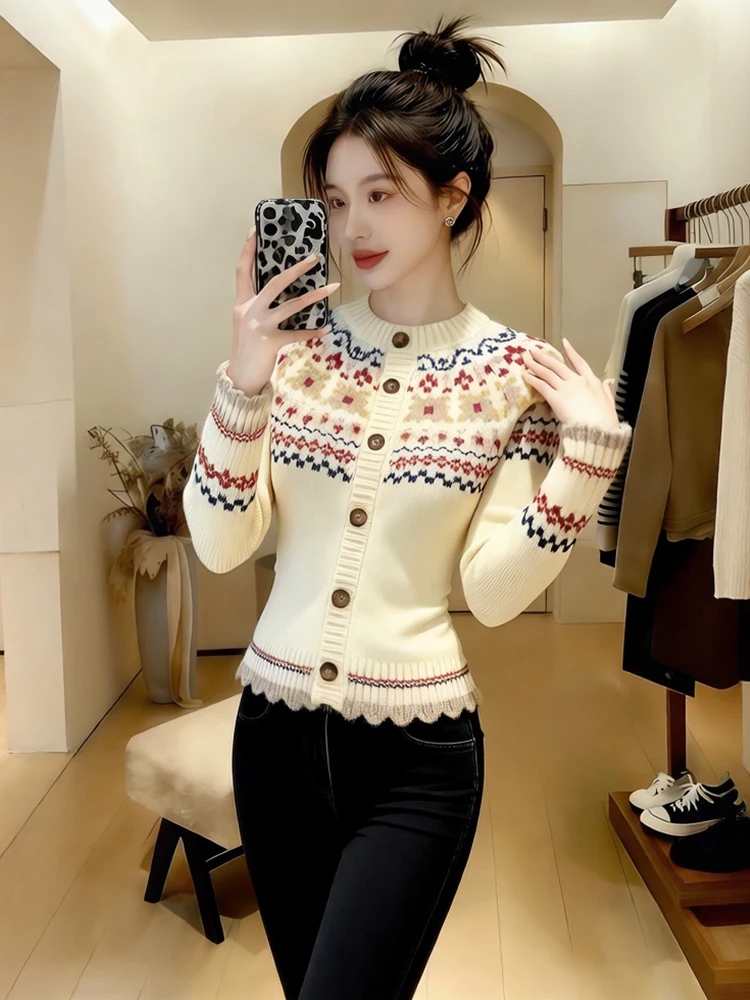 Женский модный зимний кардиган Ele Round Neck из трикотажа, утепленный, удобный для повседневной носки, производство Китай
Женский модный зимний кардиган Ele Round Neck из трикотажа, утепленный, удобный для повседневной носки, производство Китай