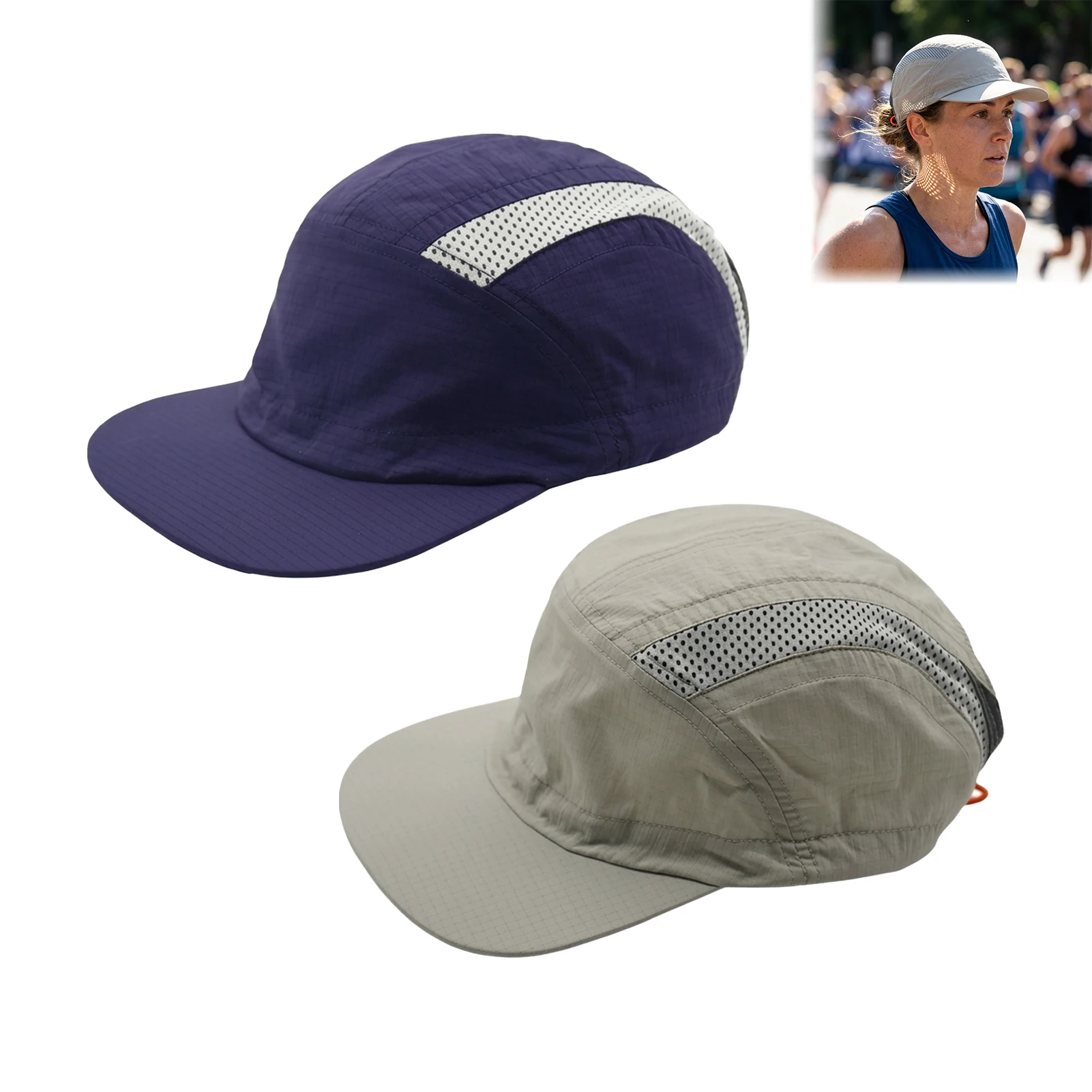 Quick Dry Baseball Cap Lightweight Breathable Running Hiking Hat with Mesh Design for Outdoor Sports
Quick Dry Baseball Cap Lightweight Breathable Running Hiking Hat with Mesh Design for Outdoor Sports