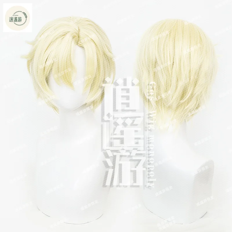 Tamaki Suoh Cosplay Wig Anime Ouran High School Host Club 30CM Gold Heat-resistant Synthetic Wig Halloween Cosplay Wigs+Wig Cap
Tamaki Suoh Cosplay Wig Anime Ouran High School Host Club 30CM Gold Heat-resistant Synthetic Wig Halloween Cosplay Wigs+Wig Cap