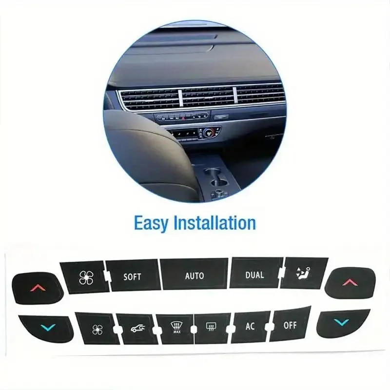 Car Air Conditioning Control Panel Button Sticker For Renault Megane/Master/Scenic Radio Audio Button Repair Decals Stickers
Car Air Conditioning Control Panel Button Sticker For Renault Megane/Master/Scenic Radio Audio Button Repair Decals Stickers