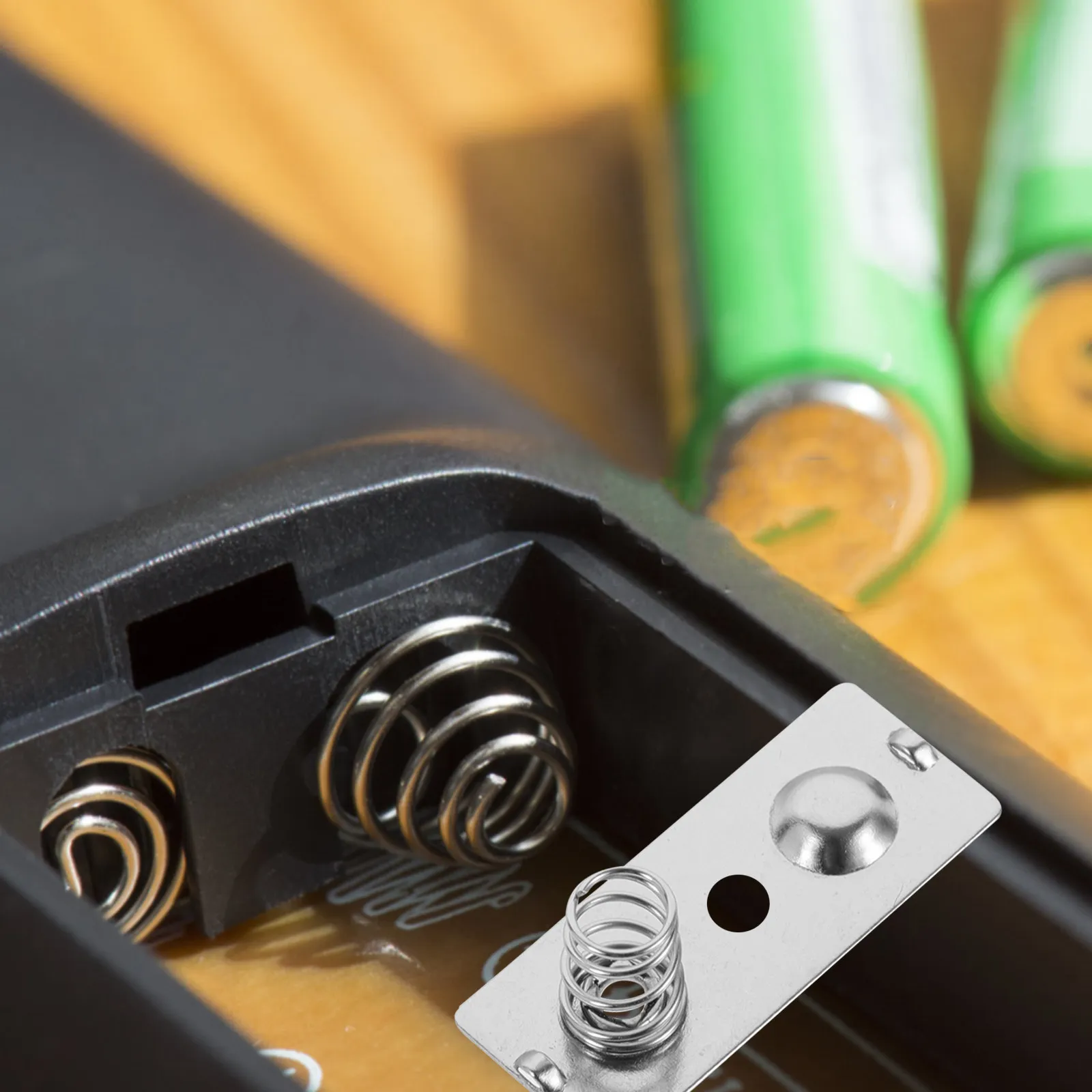 1Set Metal Battery Contact Plate Battery Spring Contact for Remote Control Batteries Spring Replacement Easy Install Long Term
1Set Metal Battery Contact Plate Battery Spring Contact for Remote Control Batteries Spring Replacement Easy Install Long Term