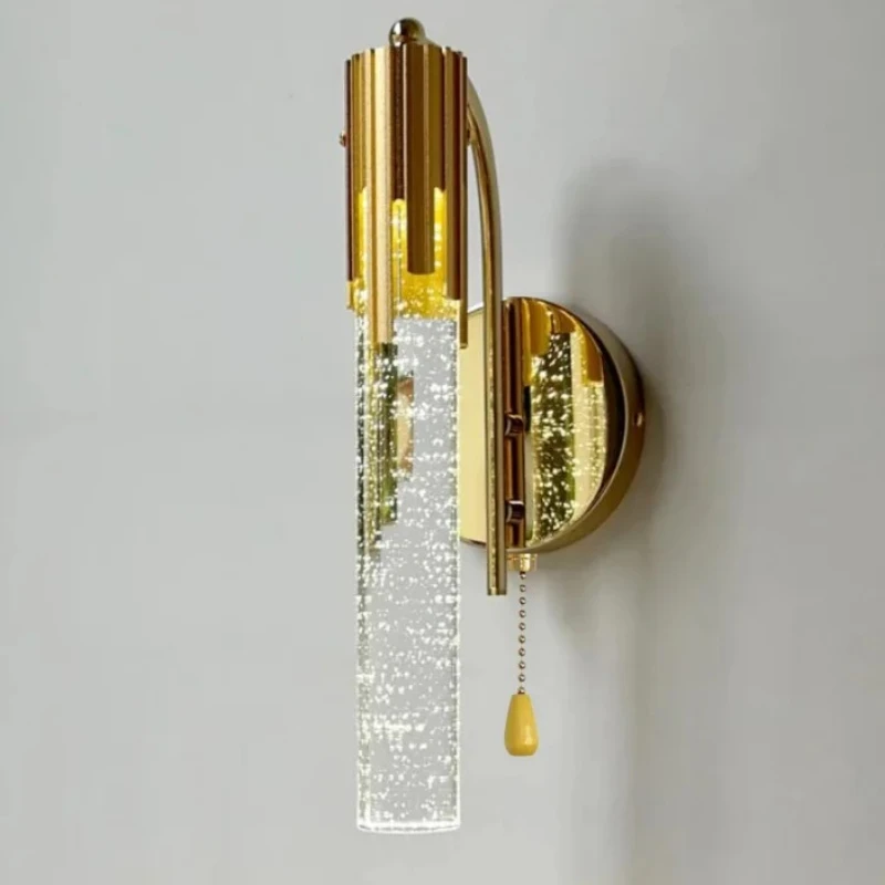 Modern Minimalist Creative Crystal Wall Lamp Bedroom Bedside Living Room Background Lights Staircase Indoor Decoration Lighting
Modern Minimalist Creative Crystal Wall Lamp Bedroom Bedside Living Room Background Lights Staircase Indoor Decoration Lighting