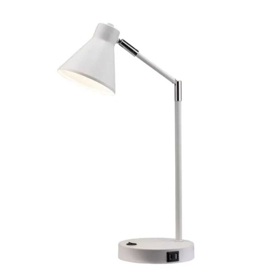 Astrum - LED Desk Lamp with Dual USB Charging Ports, 100% Metal, 270 Degree Swivel Arms, Soft Light 3000K,Bedside and Home Offi
Astrum - LED Desk Lamp with Dual USB Charging Ports, 100% Metal, 270 Degree Swivel Arms, Soft Light 3000K,Bedside and Home Offi