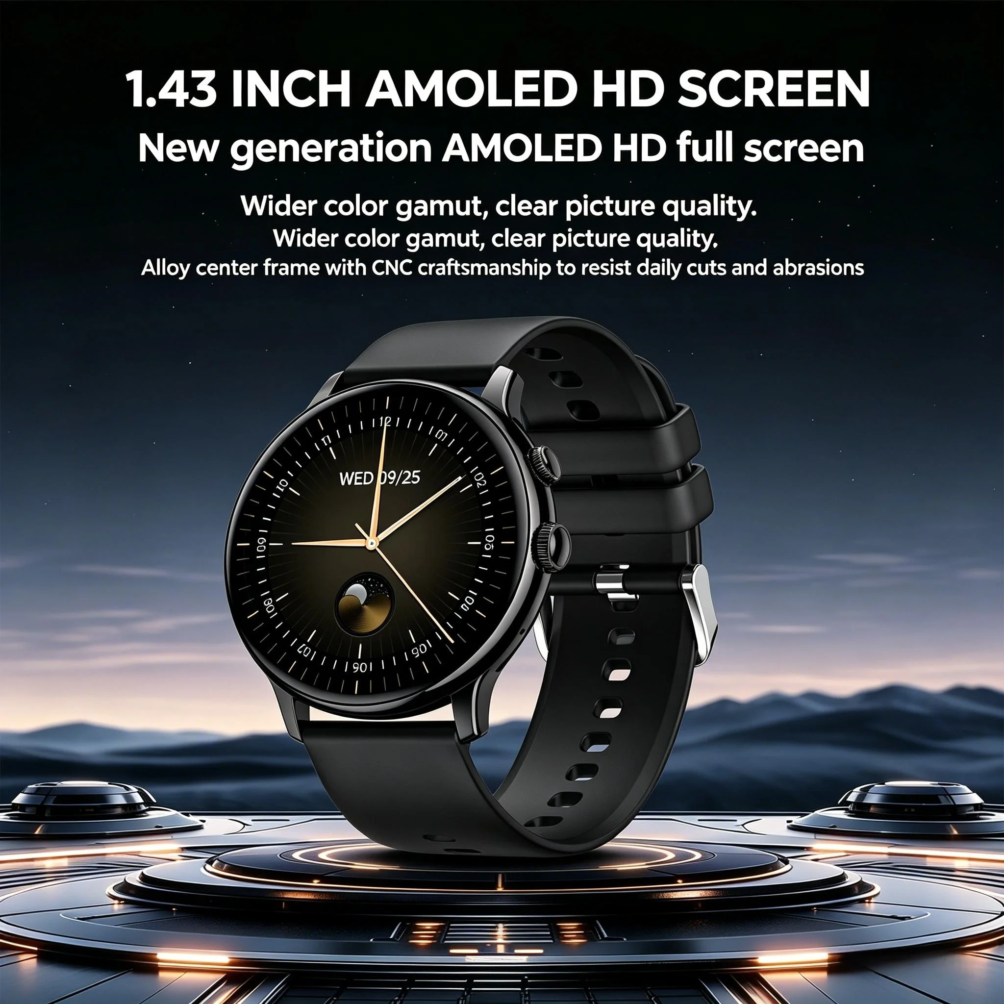 Смарт-часы 2026 с AMOLED HD-экраном 1,43 дюйма, мониторингом здоровья, Bluetooth-звонками, водонепроницаемые, для фитнеса на открытом воздухе, спортивный трекер шагов
Смарт-часы 2026 с AMOLED HD-экраном 1,43 дюйма, мониторингом здоровья, Bluetooth-звонками, водонепроницаемые, для фитнеса на открытом воздухе, спортивный трекер шагов
