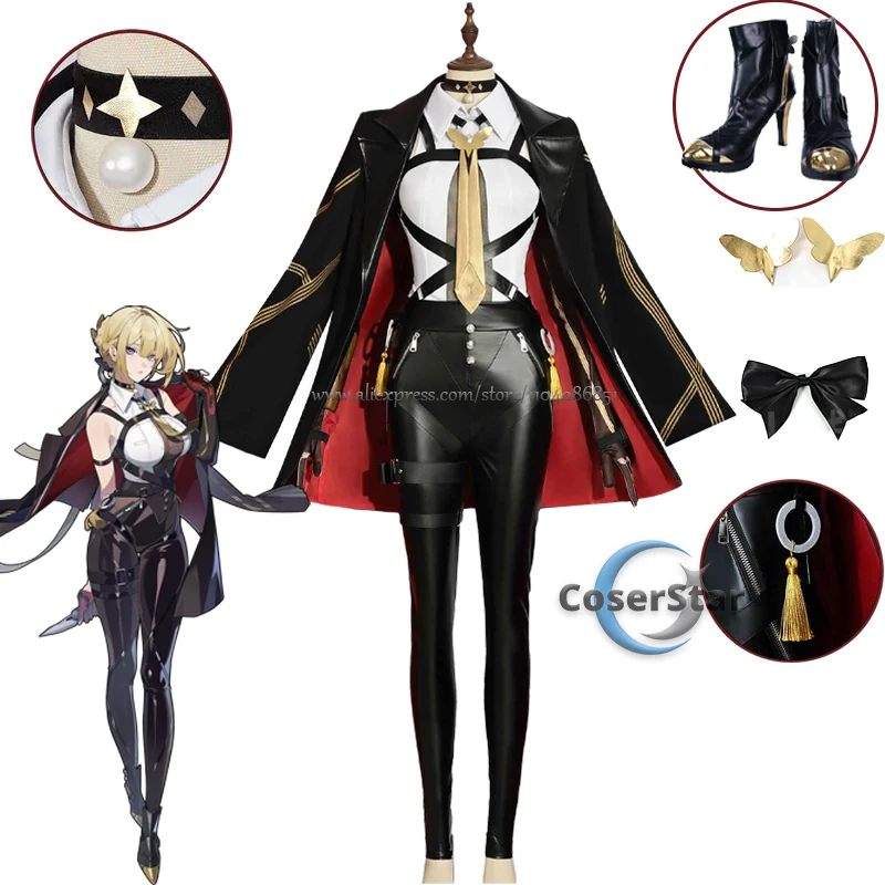 Game Zenless Zone Zero Evelyn Chevalier Cosplay Costume Evelyn Chevalier Cosplay Dress Carnival Comic Animation Party Wig Shoes
Game Zenless Zone Zero Evelyn Chevalier Cosplay Costume Evelyn Chevalier Cosplay Dress Carnival Comic Animation Party Wig Shoes