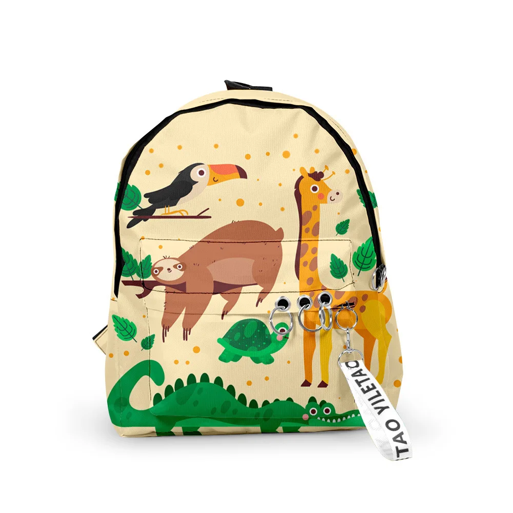 Trendy Popular Cartoon animals Backpacks Boys/Girls pupil School Bags 3D Print Keychains Oxford Waterproof Cute Small Backpacks
Trendy Popular Cartoon animals Backpacks Boys/Girls pupil School Bags 3D Print Keychains Oxford Waterproof Cute Small Backpacks