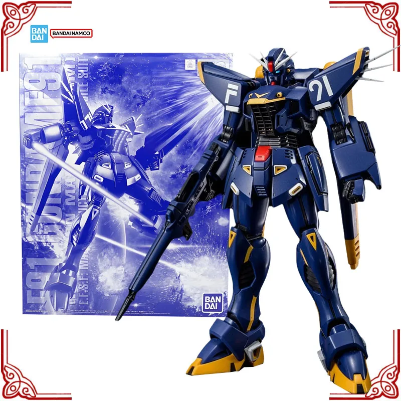 In Stock Genuine Bandai Gundam PB Model Kit MG 1/100 F91 Ver.2.0 Harrison Madin Anime Action Figure Collection Assembly Model
In Stock Genuine Bandai Gundam PB Model Kit MG 1/100 F91 Ver.2.0 Harrison Madin Anime Action Figure Collection Assembly Model