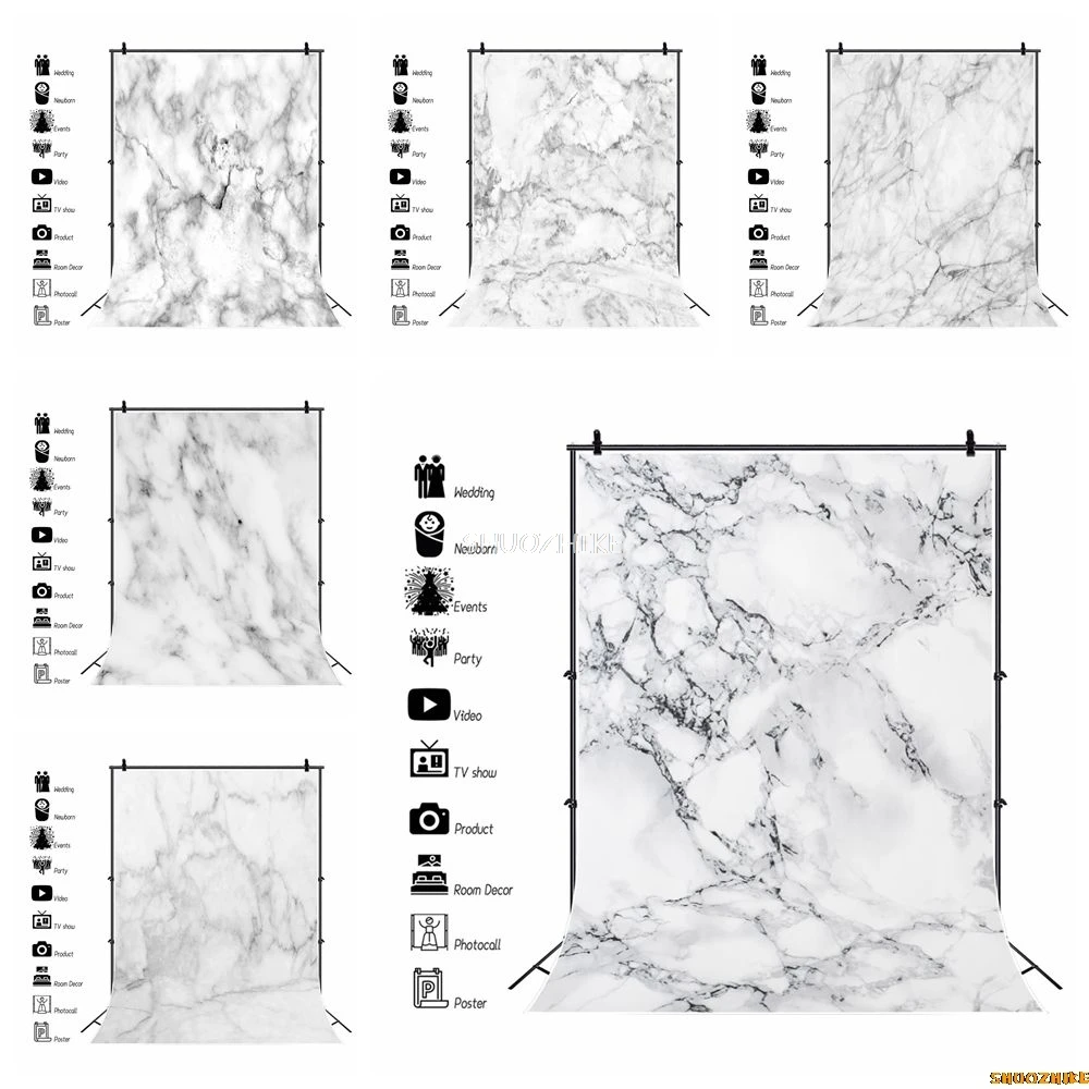 White Marble Textured Backdrop Birthday Party Baby Shower Adult Pet Food DIY Art Photo Photography Background Decor Photostudio
White Marble Textured Backdrop Birthday Party Baby Shower Adult Pet Food DIY Art Photo Photography Background Decor Photostudio