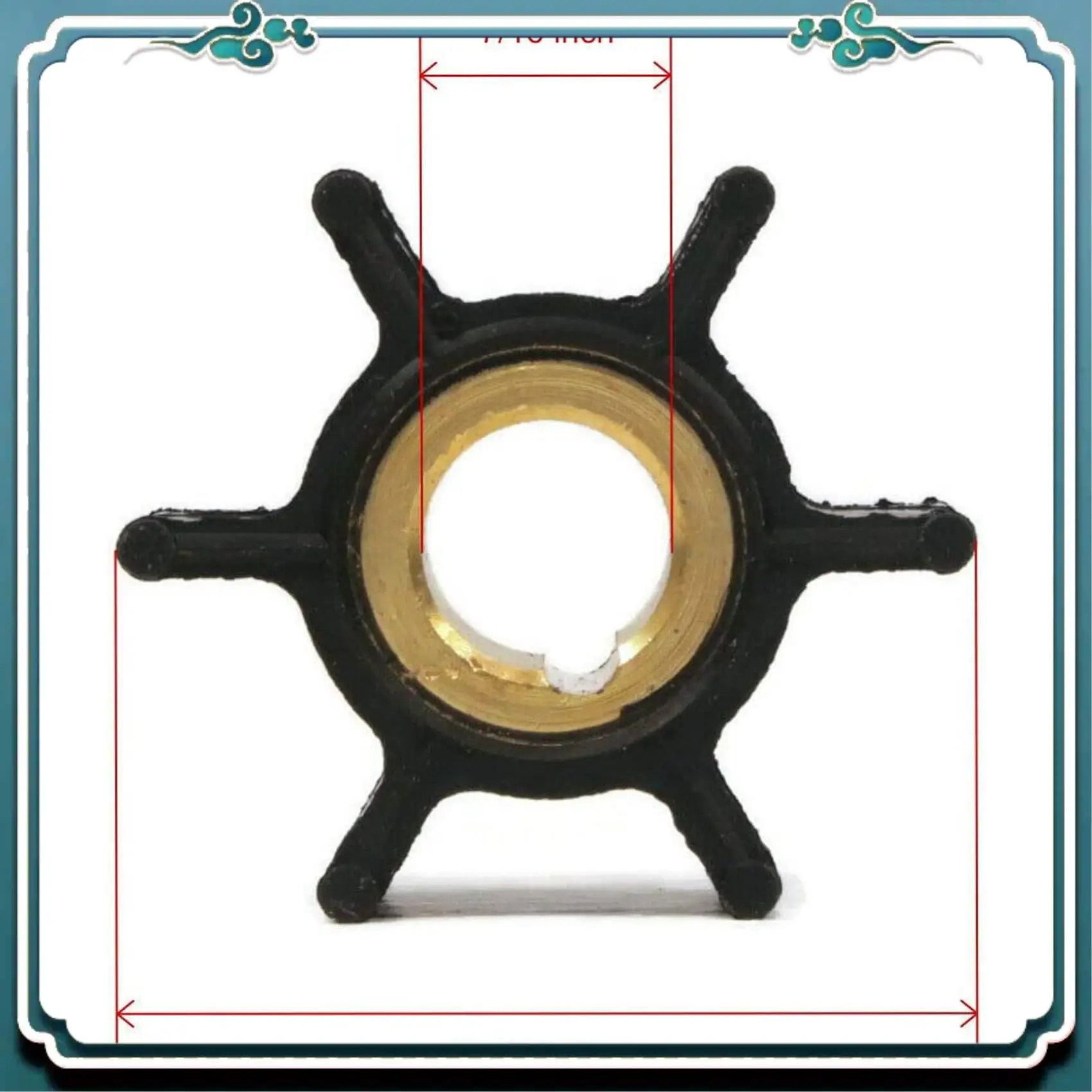 Комплект крыльчатки водяного насоса ABTU 389844, 0396644, 396644 для Johnson, Evinrude 1980-2005 гг.
Комплект крыльчатки водяного насоса ABTU 389844, 0396644, 396644 для Johnson, Evinrude 1980-2005 гг.