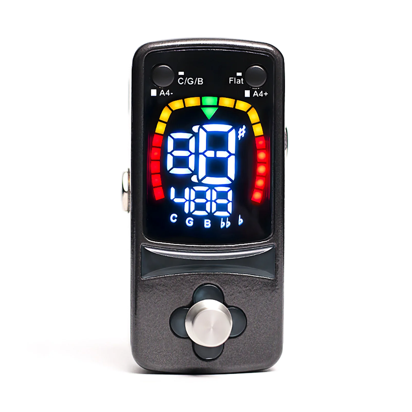 PT10 Guitar Pedal Tuner Mini Effects Pedal True Bypass Display Screen 3 Tuning Modes Zinc Alloy Tuner for Chromatic Guitar Bass
PT10 Guitar Pedal Tuner Mini Effects Pedal True Bypass Display Screen 3 Tuning Modes Zinc Alloy Tuner for Chromatic Guitar Bass