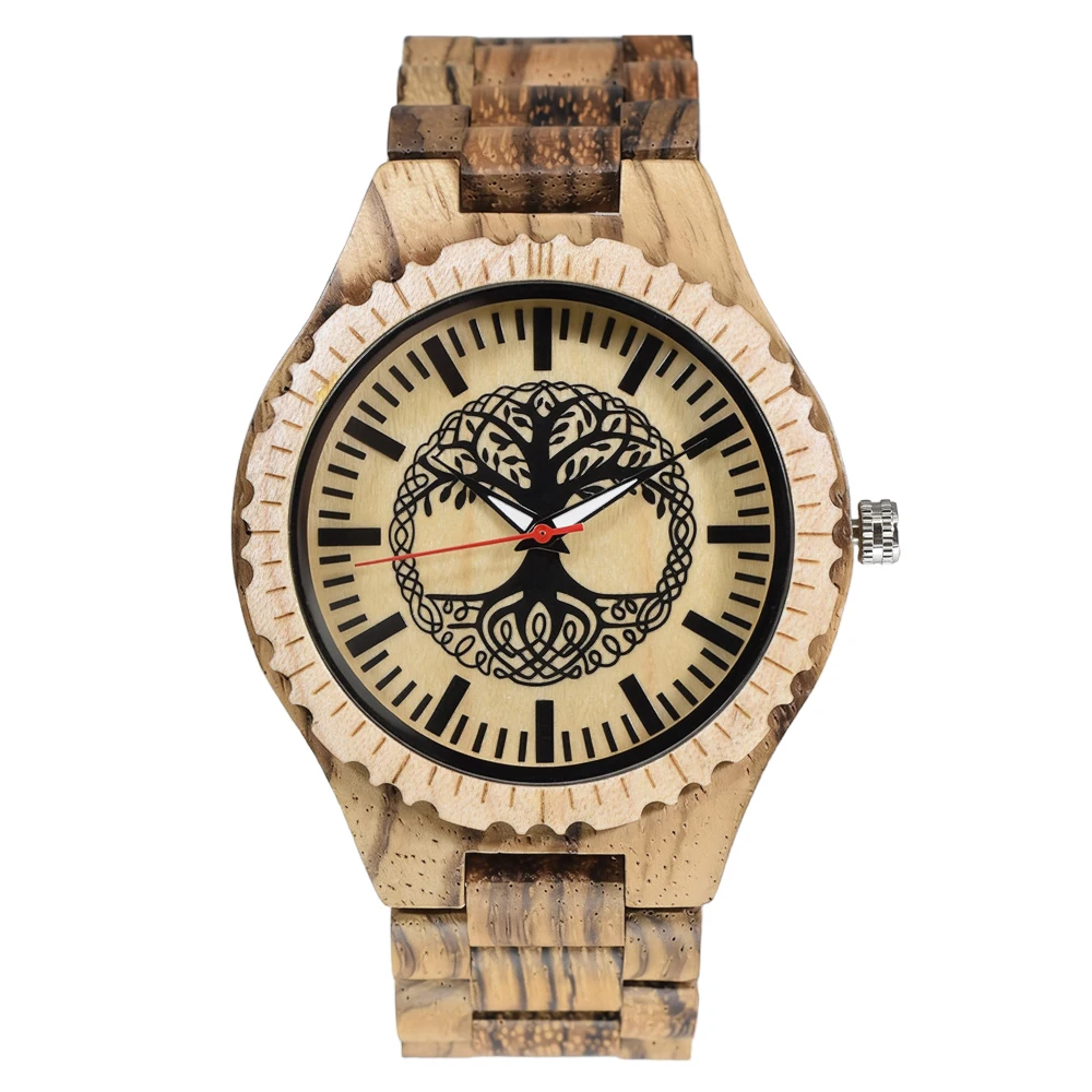 Wooden Wrist Watch for Men Analog Quartz Timepiece handmade lightweight design with clear luminous hands fine workmanship
Wooden Wrist Watch for Men Analog Quartz Timepiece handmade lightweight design with clear luminous hands fine workmanship