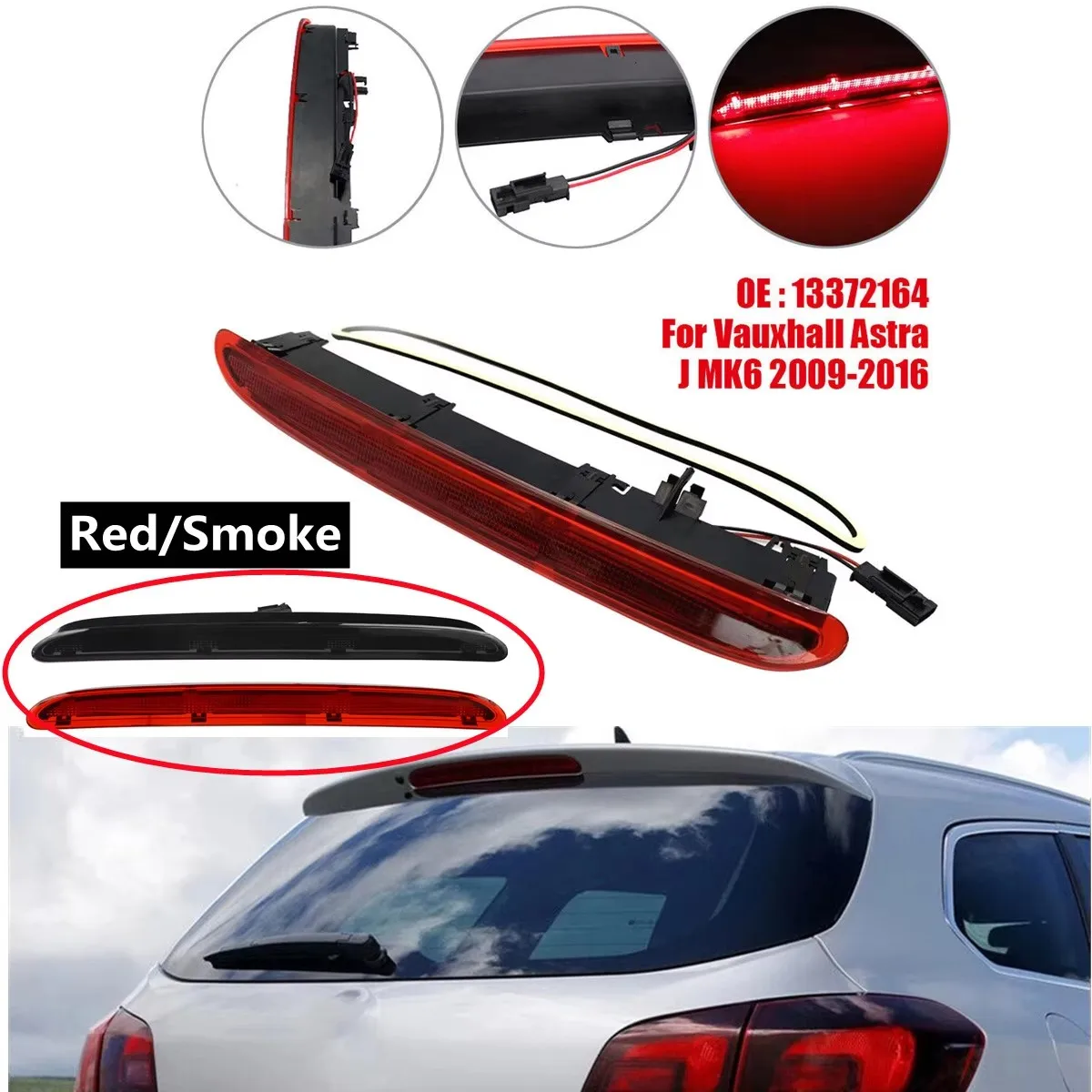 Pop Pop LED Car High Mount Third Brake Stop Light For Opel Vauxhall Astra J Hatch 09-15 GTC OPC 12-18 Rear Brake Lamp Tail Signa
Pop Pop LED Car High Mount Third Brake Stop Light For Opel Vauxhall Astra J Hatch 09-15 GTC OPC 12-18 Rear Brake Lamp Tail Signa