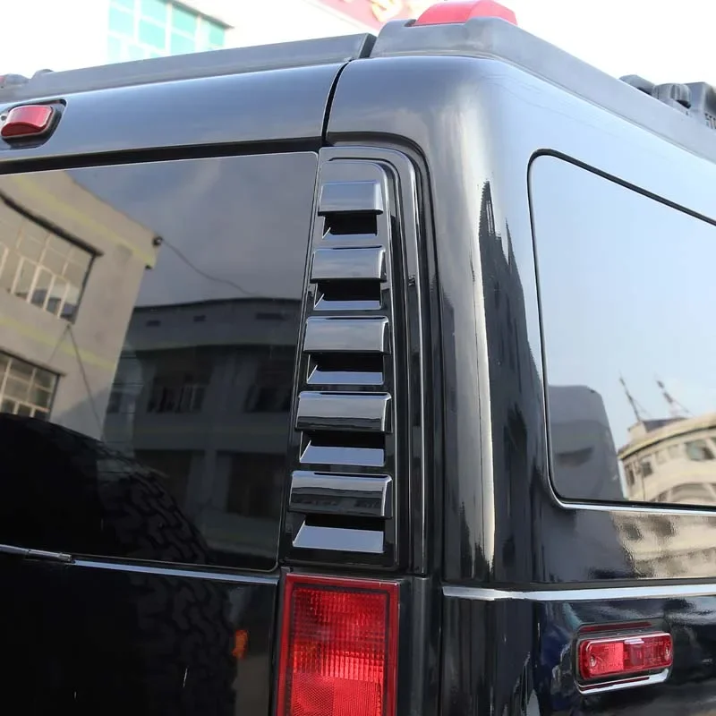 For Hummer H2 2003-2009 ABS carbon fiber car tailgate fender decorative frame sticker car exterior protection accessories
For Hummer H2 2003-2009 ABS carbon fiber car tailgate fender decorative frame sticker car exterior protection accessories