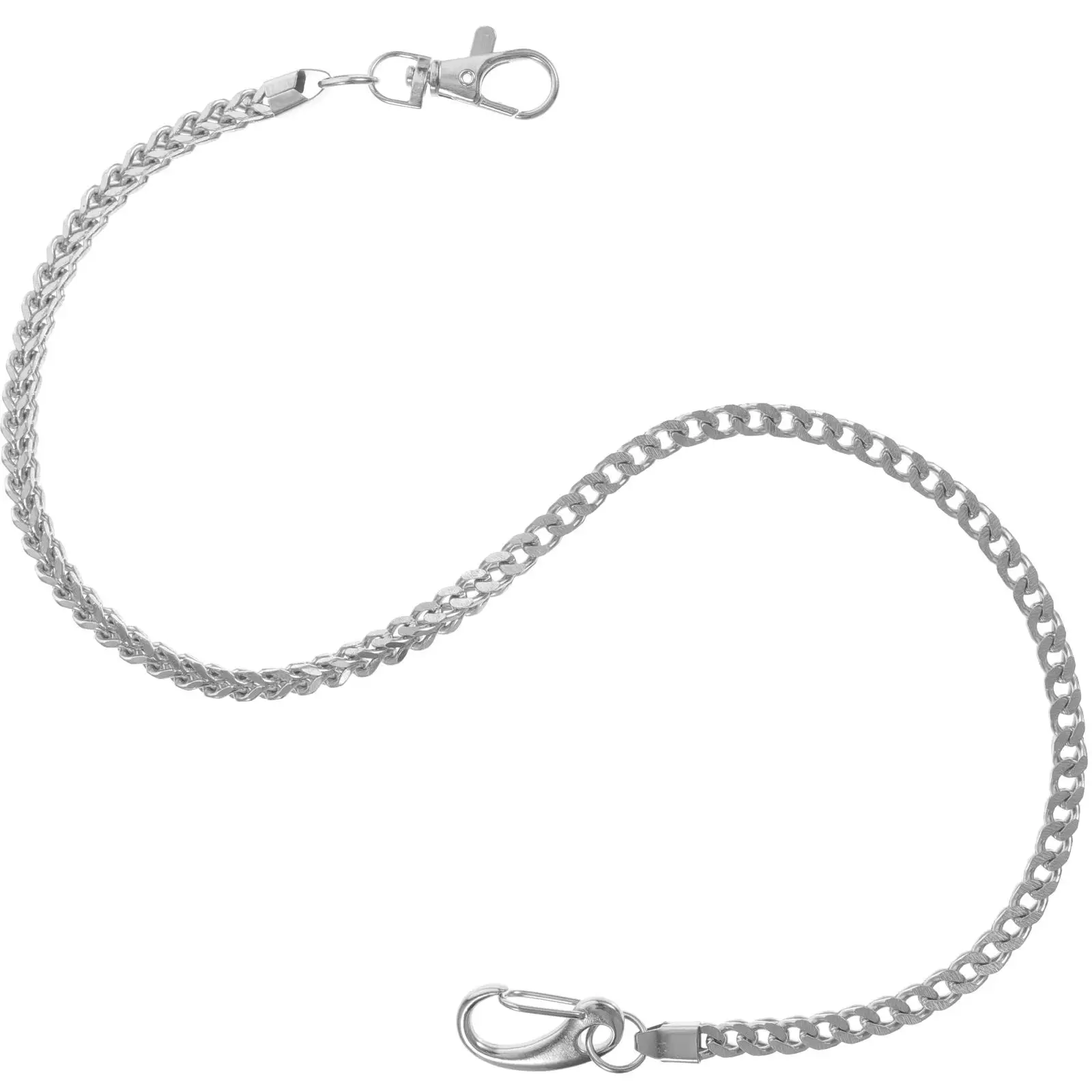 Men Trousers Chain Wallet Chains for Jeans Hip Hop Punk Dance Boys Pocket Silver Metal Classic Style Pants Accessories
Men Trousers Chain Wallet Chains for Jeans Hip Hop Punk Dance Boys Pocket Silver Metal Classic Style Pants Accessories