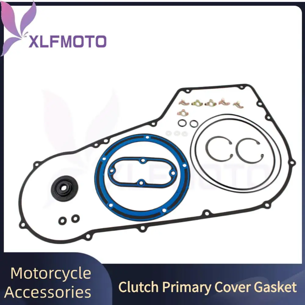 Primary Cover Gasket Seal Kits For Harley-Davidson Dyna & Softail Night Train Fat Boy Heritage Softail Springer 1994-2006 EFI FX
Primary Cover Gasket Seal Kits For Harley-Davidson Dyna & Softail Night Train Fat Boy Heritage Softail Springer 1994-2006 EFI FX
