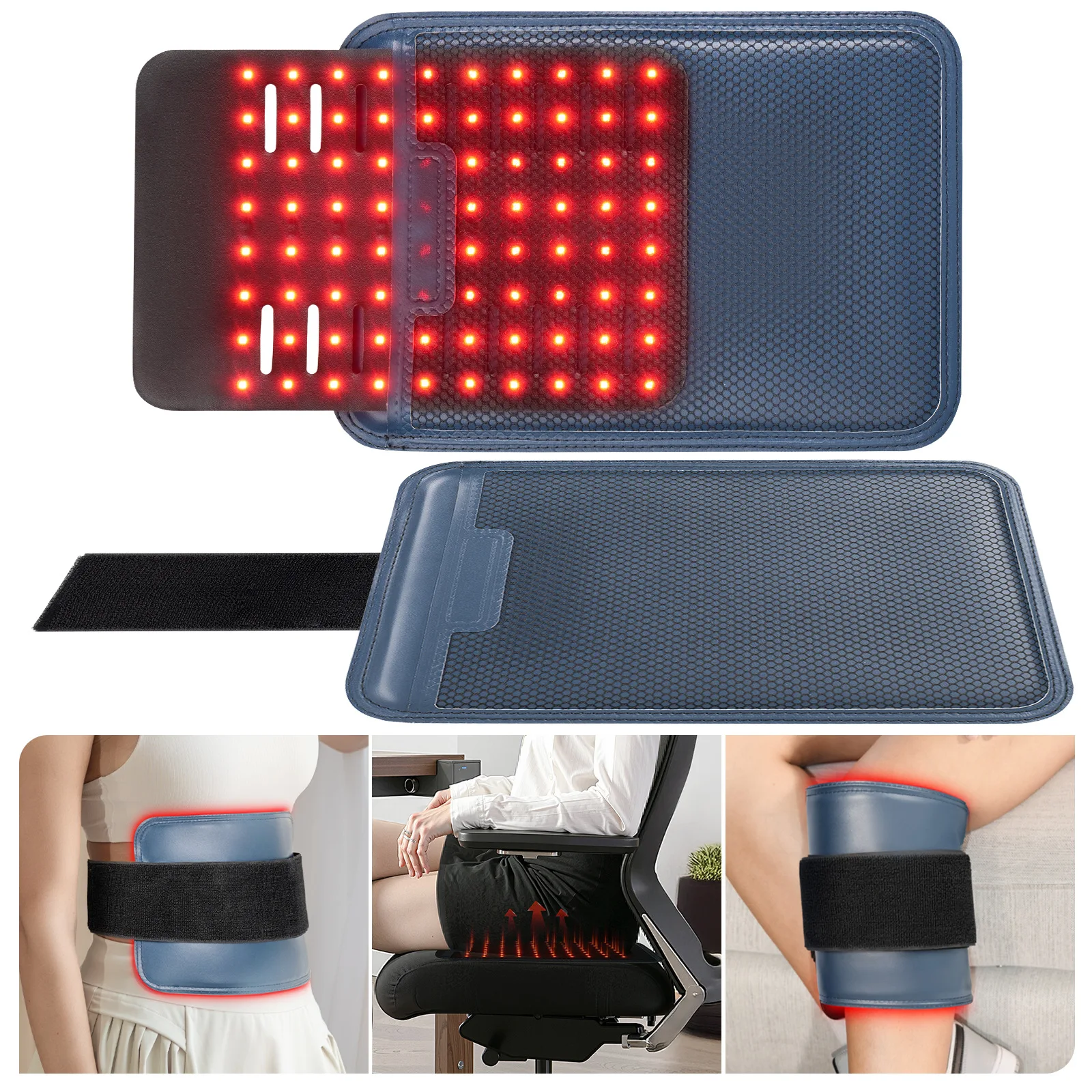 80PCS Detachable and Washable Light Therapy Pad with Built-in 3000mAh Battery to Relieve Pain and Arthritis LED
80PCS Detachable and Washable Light Therapy Pad with Built-in 3000mAh Battery to Relieve Pain and Arthritis LED