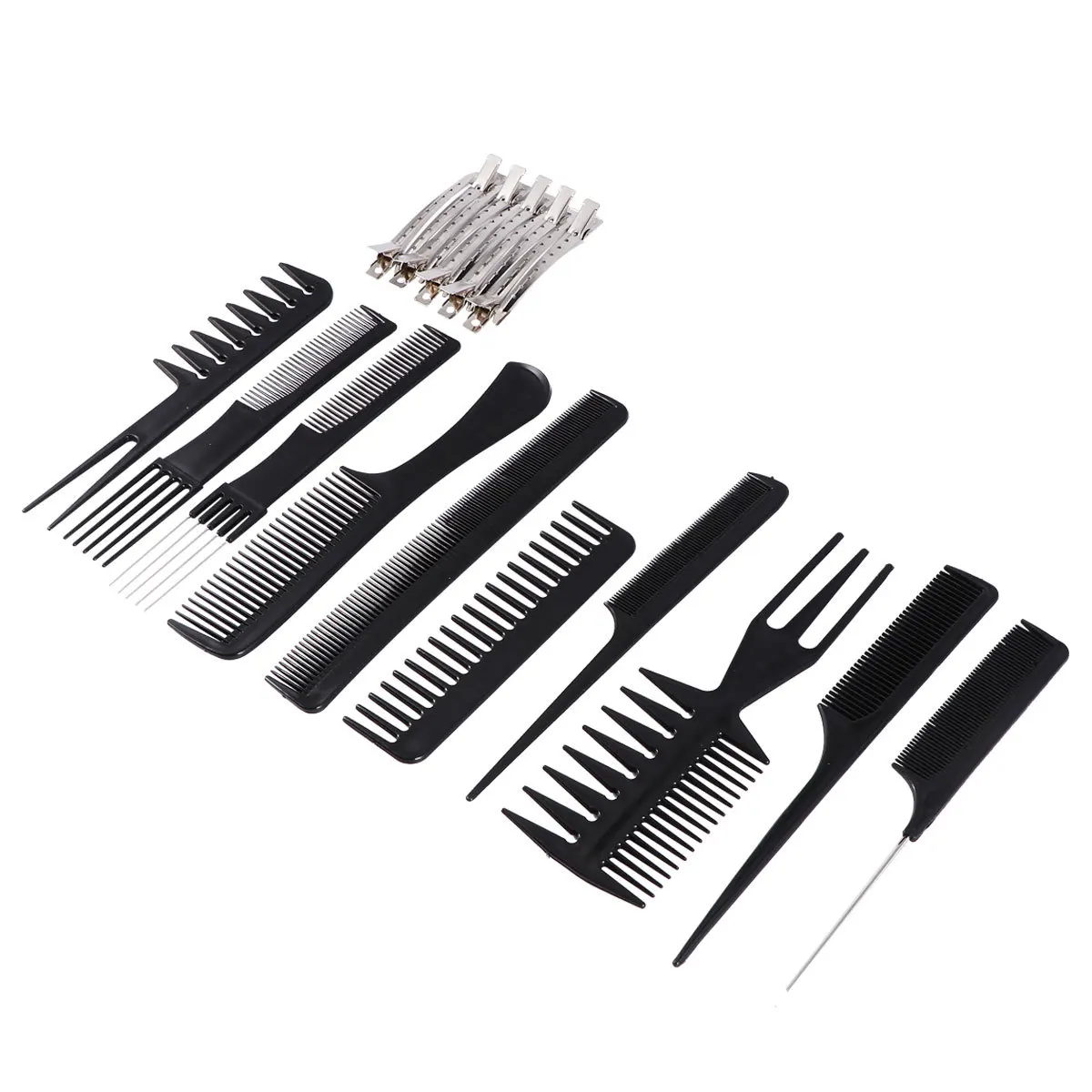 1Set Hairpin Comb Set Assorted Color Durable Practical for Home Salon Use Avoid Pulling Tangling Damaging Hair Styling
1Set Hairpin Comb Set Assorted Color Durable Practical for Home Salon Use Avoid Pulling Tangling Damaging Hair Styling