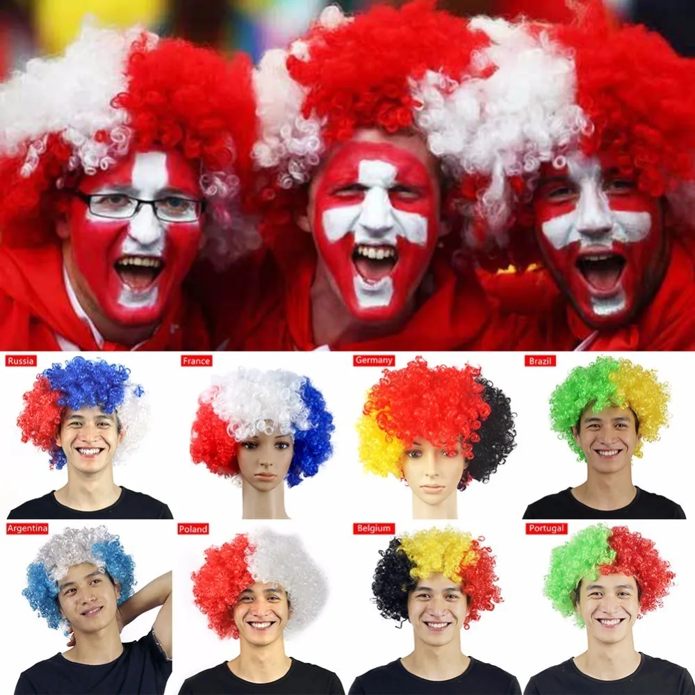 2022European Cup football National Flag Wig for Brazil France Genmany Cheerleading Flag Wig Football Carnival Fans Supplies
2022European Cup football National Flag Wig for Brazil France Genmany Cheerleading Flag Wig Football Carnival Fans Supplies