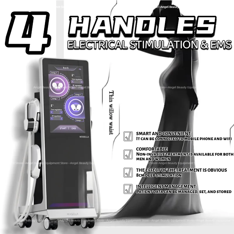 EEMXSELLA Epilator EMS Body Sculpt Machine Eletric Muscle Stimulator Muscle Massager Fat Burner Weight Loss Butt Lifter Shape
EEMXSELLA Epilator EMS Body Sculpt Machine Eletric Muscle Stimulator Muscle Massager Fat Burner Weight Loss Butt Lifter Shape