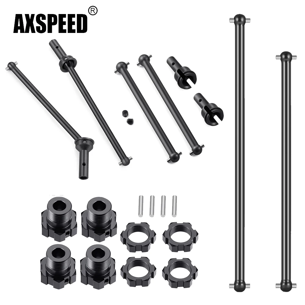 AXSPEED Metal CVD /Wheel Hex Hub Adapters /Central Drive Shaft for 1/7 ARRMA MOJAVE 6S V2 4X4 BLX Desert Truck Upgrade Parts
AXSPEED Metal CVD /Wheel Hex Hub Adapters /Central Drive Shaft for 1/7 ARRMA MOJAVE 6S V2 4X4 BLX Desert Truck Upgrade Parts