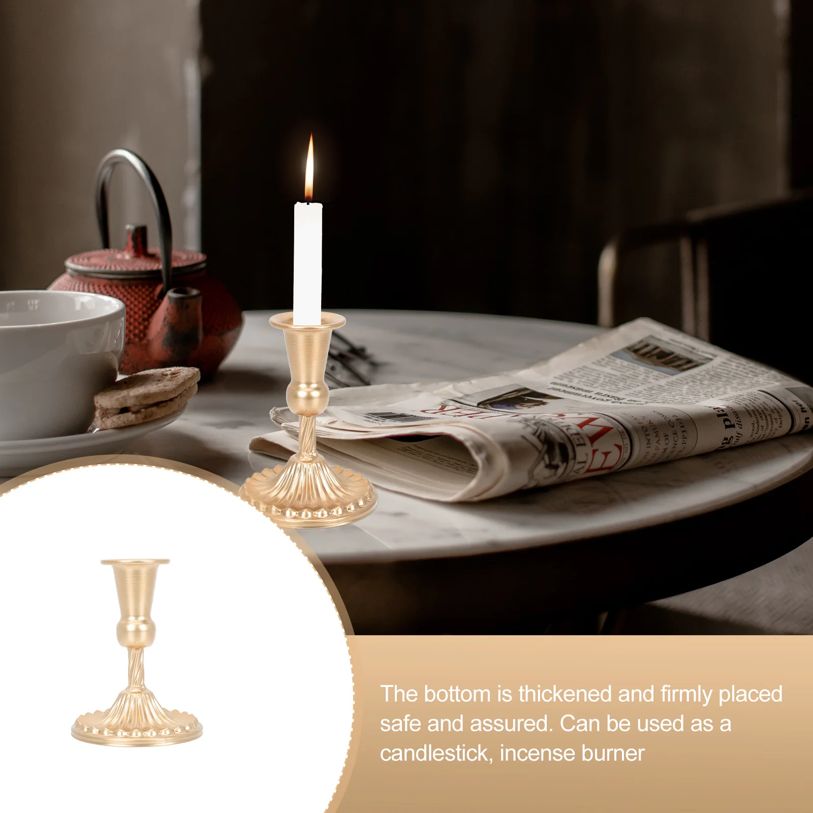1pcs Metal Stand Iron Candlestick Moderate Size For Wedding Party Decor Desktop Table Scene Layout Decorative Holder
1pcs Metal Stand Iron Candlestick Moderate Size For Wedding Party Decor Desktop Table Scene Layout Decorative Holder