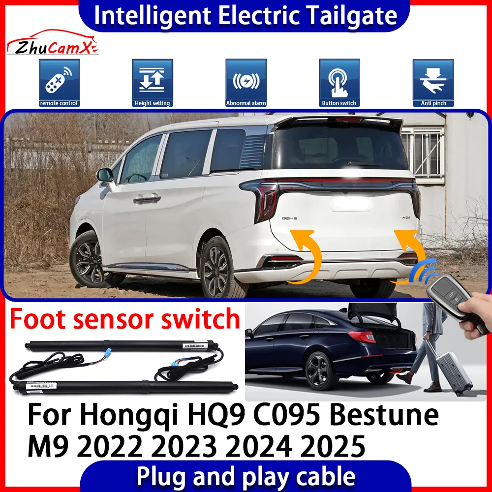 Car Automatic Lifting kit Trunk Intelligent Electric Tail Gate Lift Tailgate for Hongqi HQ9 C095 Bestune M9 2022 2023 2024 2025
Car Automatic Lifting kit Trunk Intelligent Electric Tail Gate Lift Tailgate for Hongqi HQ9 C095 Bestune M9 2022 2023 2024 2025