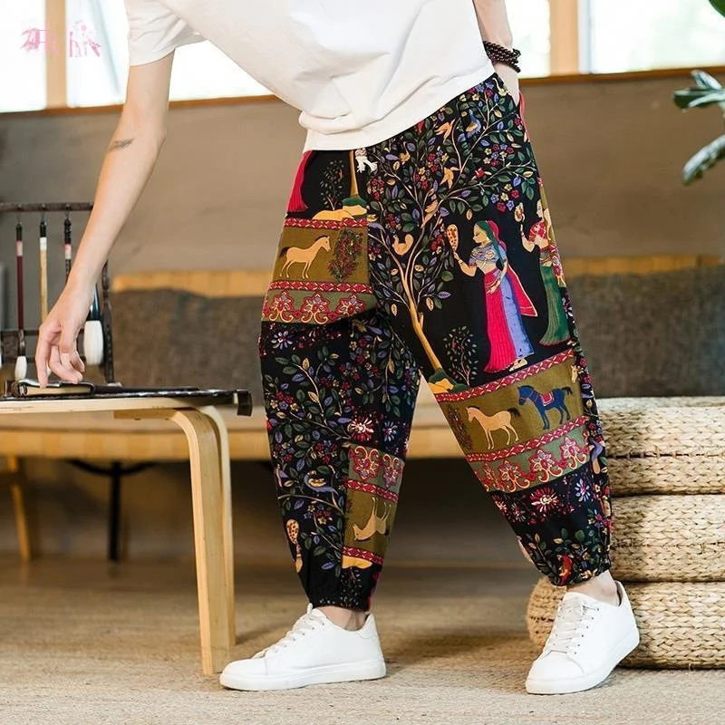 Men's High Waist Wide Leg Cotton Linen Pants Chinese Sle Casual Trousers Comfortable Breathable Spring Season Faion
Men's High Waist Wide Leg Cotton Linen Pants Chinese Sle Casual Trousers Comfortable Breathable Spring Season Faion