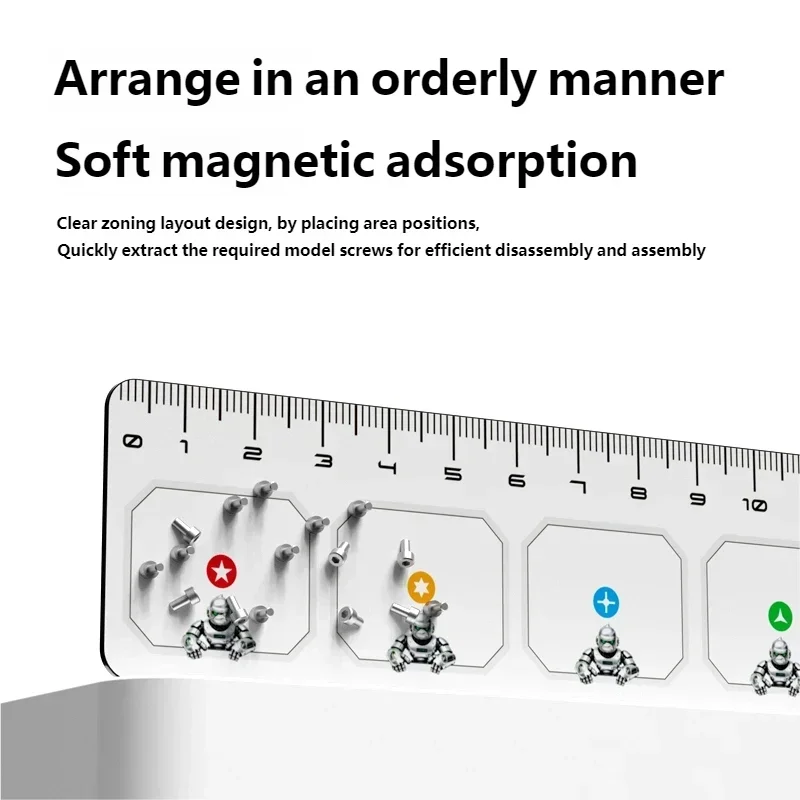 LUOWEI LW-333 Double-sided Magnetic Screw Storage Pad Waterproof and Anti-corrosion Screws Organization Storage Mat
LUOWEI LW-333 Double-sided Magnetic Screw Storage Pad Waterproof and Anti-corrosion Screws Organization Storage Mat