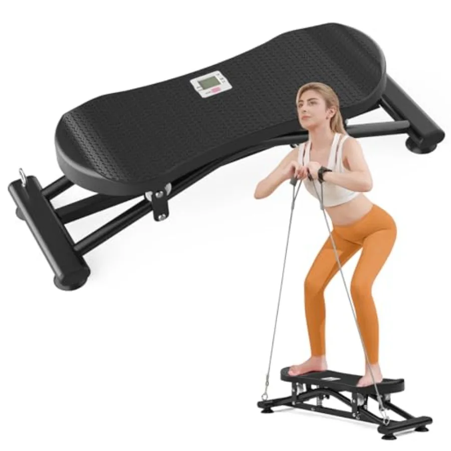 Balance Board for Adults Rocking Stepper with Resistance Bands Portable Wobble Board Featuring LCD Monitor 300 lbs Ccity Ski Ba
Balance Board for Adults Rocking Stepper with Resistance Bands Portable Wobble Board Featuring LCD Monitor 300 lbs Ccity Ski Ba