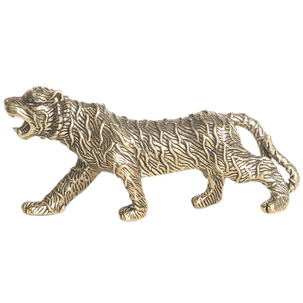 Car Decor Brass Tiger Cabinet Statue Indoor Tabletop Accessories Exquisite Golden Animal
Car Decor Brass Tiger Cabinet Statue Indoor Tabletop Accessories Exquisite Golden Animal