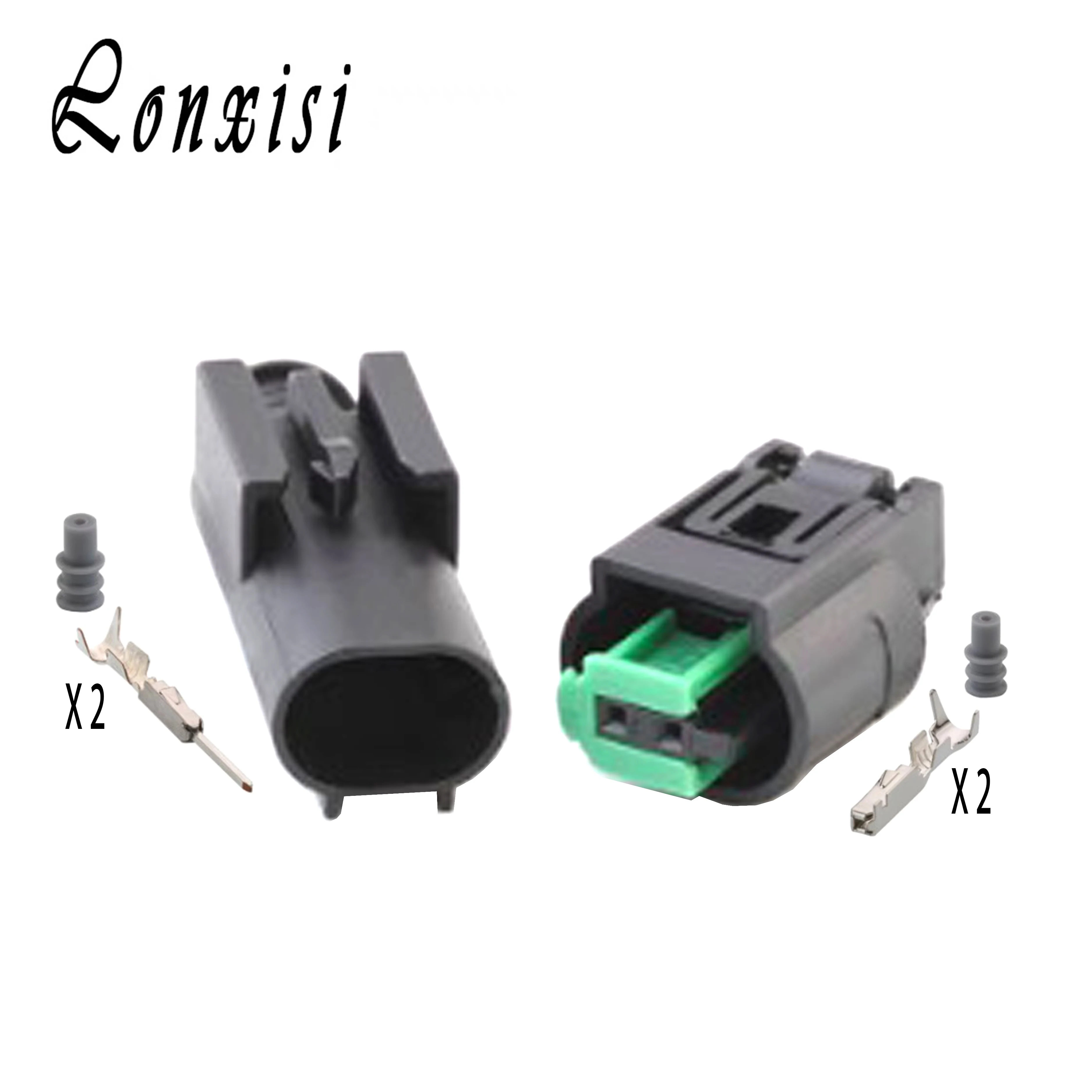 1/5/10/20 Sets 2 Pin 1-967644-1Tyco AMP Male And Female Outdoor Temperature Connector Socket Auto Oxygen Sensor Plug For BMW
1/5/10/20 Sets 2 Pin 1-967644-1Tyco AMP Male And Female Outdoor Temperature Connector Socket Auto Oxygen Sensor Plug For BMW