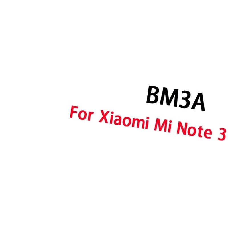 BM3A Phone Battery 3500mAh For Xiaomi Mi Note 3 Note3 Replacement Batteries Bateria Batterij High Quality+Free Tools
BM3A Phone Battery 3500mAh For Xiaomi Mi Note 3 Note3 Replacement Batteries Bateria Batterij High Quality+Free Tools
