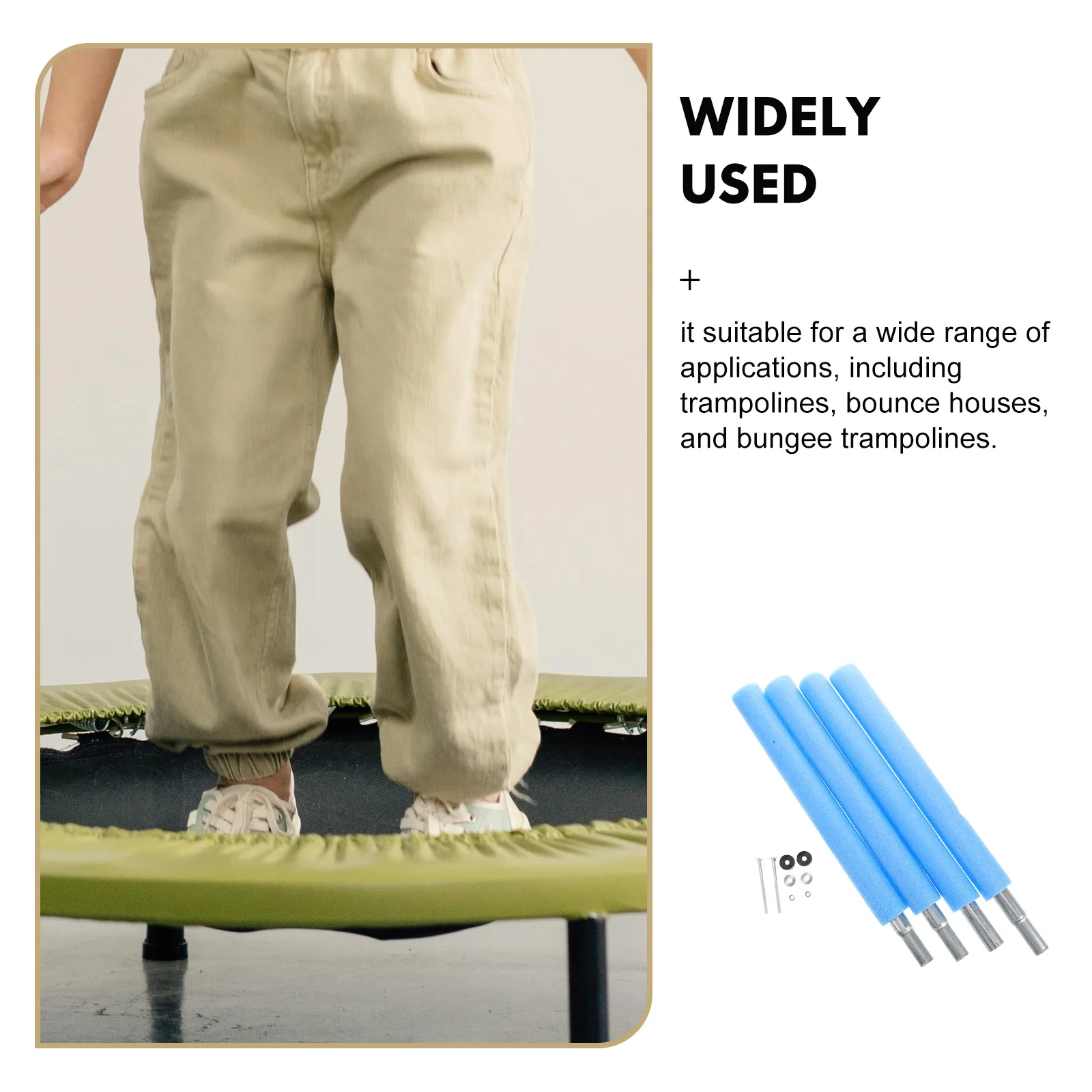 Trampoline Poles Replacement Durable Steel Universal Compatibility Stability Easy Installation Recreational Professional Jumping
Trampoline Poles Replacement Durable Steel Universal Compatibility Stability Easy Installation Recreational Professional Jumping