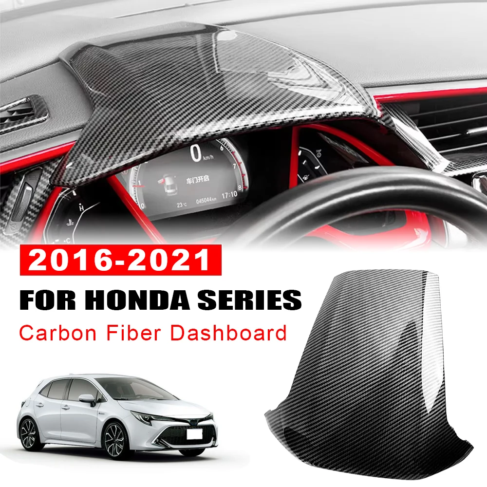 Крышка приборной панели из углеродного волокна, крышка рулевого колеса центральной консоли для Honda Civic 10-го поколения 2016-2021, автомобильные аксессуары
Крышка приборной панели из углеродного волокна, крышка рулевого колеса центральной консоли для Honda Civic 10-го поколения 2016-2021, автомобильные аксессуары