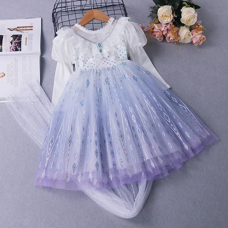 Dress for Girl Princess Autumn Long Sleeve Kids Cotton One-piece Pink Birthday Party Elegant Dresses Child Summer Mesh Clothes
Dress for Girl Princess Autumn Long Sleeve Kids Cotton One-piece Pink Birthday Party Elegant Dresses Child Summer Mesh Clothes