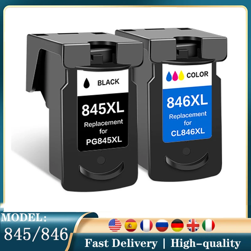 PG845XL CL846XL Remanufactured Ink Cartridge Compatible for Canon Pixma MG2400 MG2500 MG2580 IP2880 all-in-one Printer
PG845XL CL846XL Remanufactured Ink Cartridge Compatible for Canon Pixma MG2400 MG2500 MG2580 IP2880 all-in-one Printer