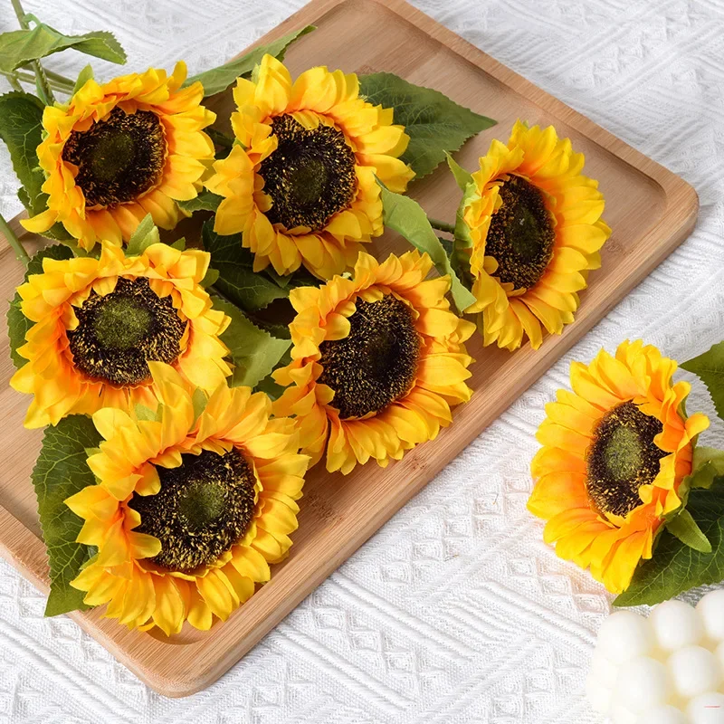 Simulation sunflower latin fake flower single sunflower pastoral style home photography props wedding
Simulation sunflower latin fake flower single sunflower pastoral style home photography props wedding
