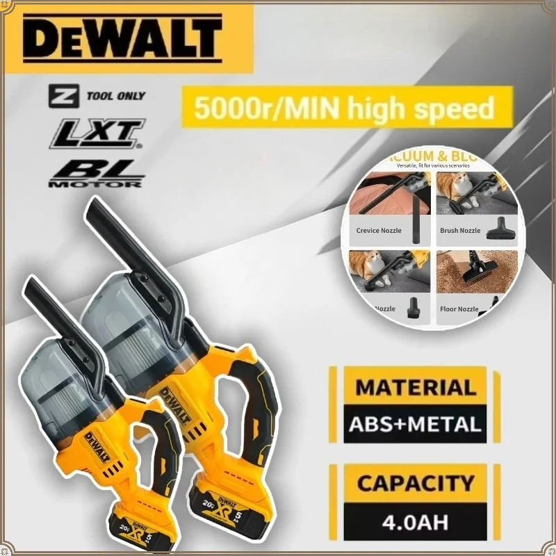 DEWALT Cordless Vacuum Cleaner Suitable for Various Corners Such Houses Carpets and Other Places That Need to Cleaned Tool
DEWALT Cordless Vacuum Cleaner Suitable for Various Corners Such Houses Carpets and Other Places That Need to Cleaned Tool