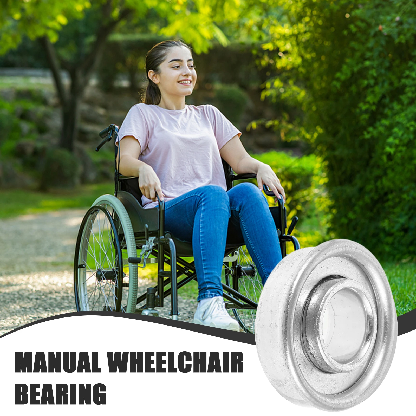 2 Pcs 12 7x29x11mm Front Wheel Bearings Round Parts Fold Wheelchair Accessories Silver Ball Small Office Walker Fork Stem Tools
2 Pcs 12 7x29x11mm Front Wheel Bearings Round Parts Fold Wheelchair Accessories Silver Ball Small Office Walker Fork Stem Tools
