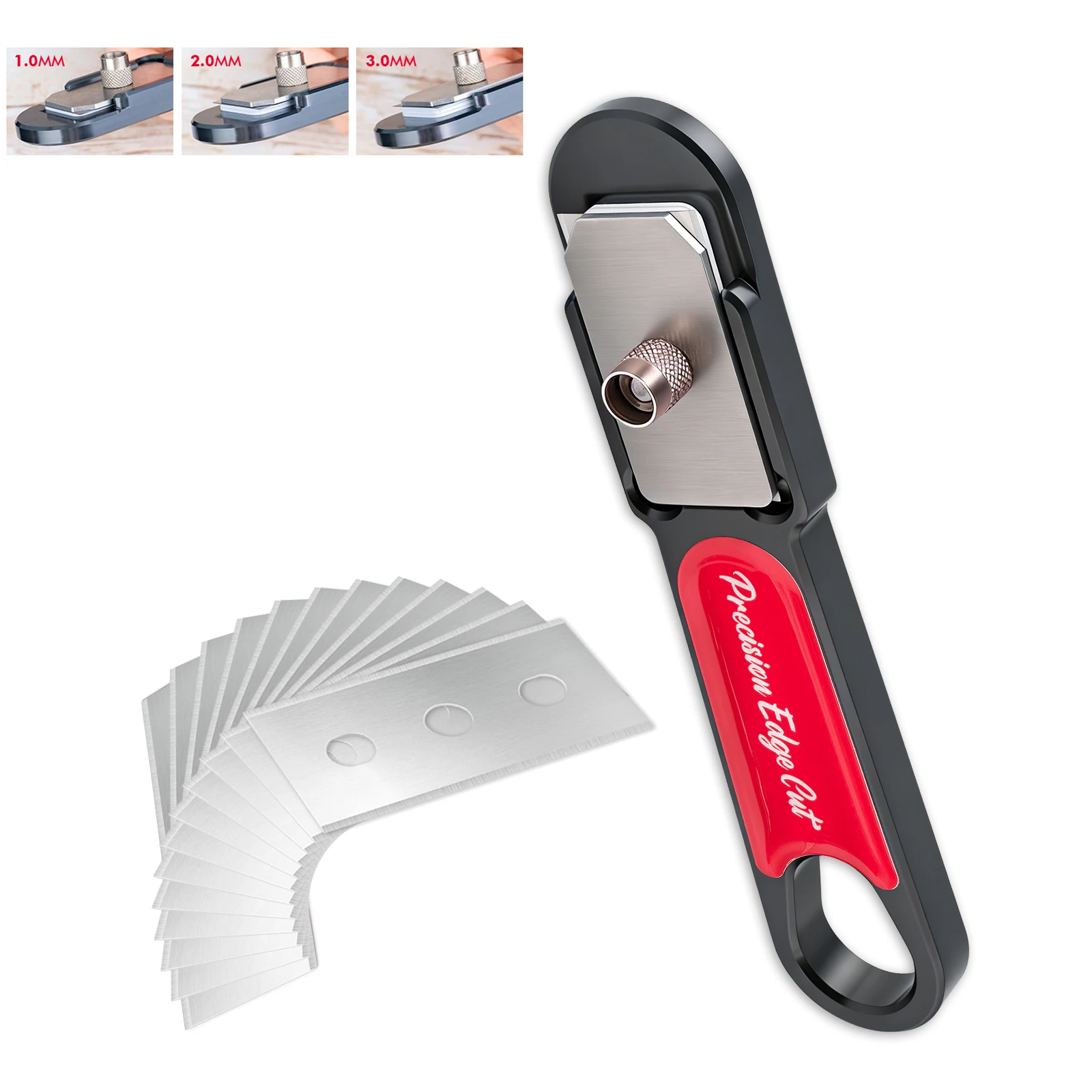 EHDIS Carbon Fiber Film Precise Knife Trimming Craft Tool With Dual-Edge Blades Car Tint Wrap Paper 1/2/3mm Margin Spacer Cutter
EHDIS Carbon Fiber Film Precise Knife Trimming Craft Tool With Dual-Edge Blades Car Tint Wrap Paper 1/2/3mm Margin Spacer Cutter