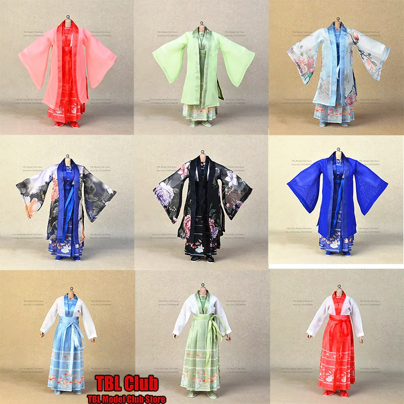 1/6 Scale Female Clothes Chinese Type Style Tang Style Hanfu Wide Sleeved Horse Face Skirt For 12-inch Action Figure Soldier
1/6 Scale Female Clothes Chinese Type Style Tang Style Hanfu Wide Sleeved Horse Face Skirt For 12-inch Action Figure Soldier 
