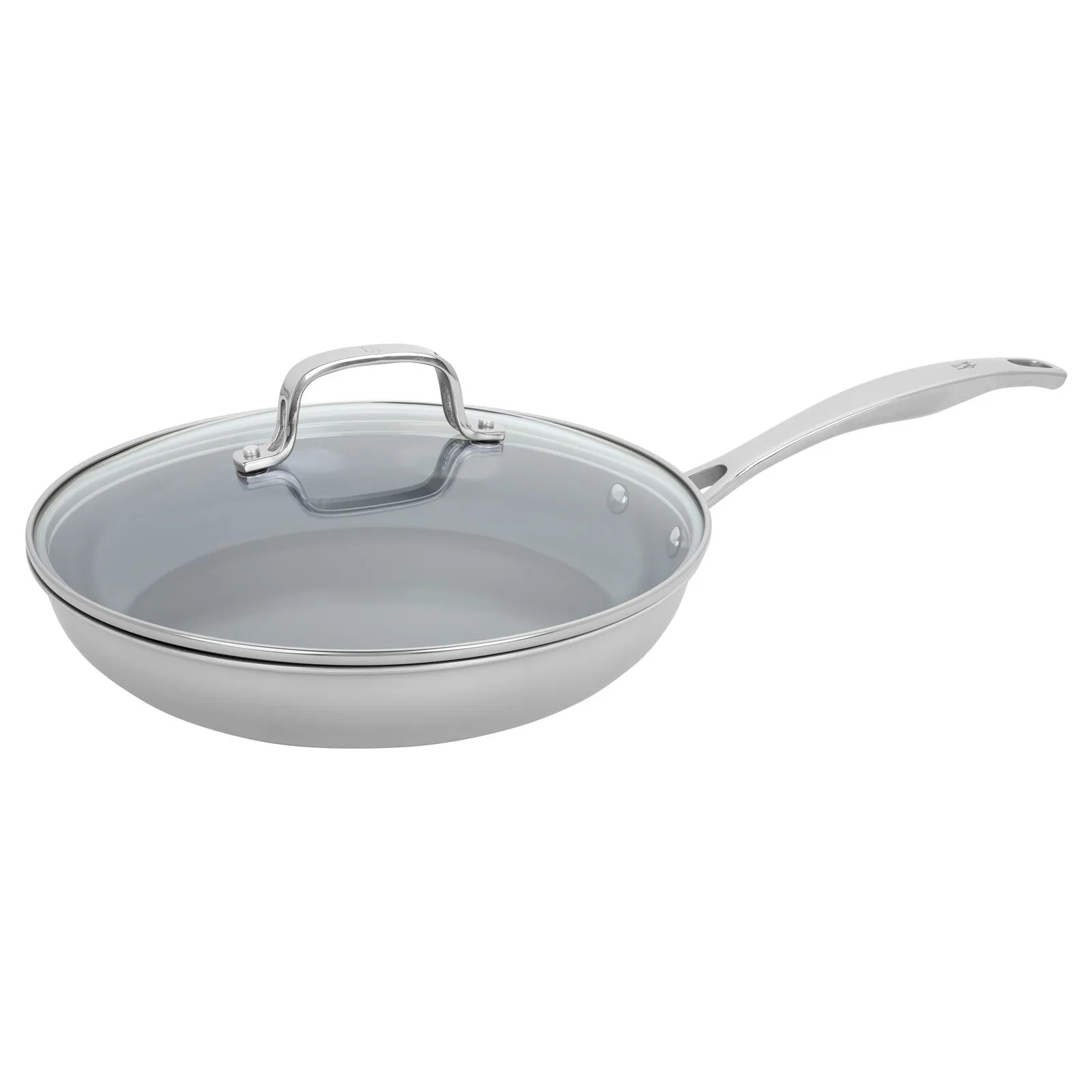 10 Inch Stainless Steel Non Stick Ceramic Cookware Pot with Lid Oven Safe Induction Compatible Kitchen Frying Pan for Healthy
10 Inch Stainless Steel Non Stick Ceramic Cookware Pot with Lid Oven Safe Induction Compatible Kitchen Frying Pan for Healthy