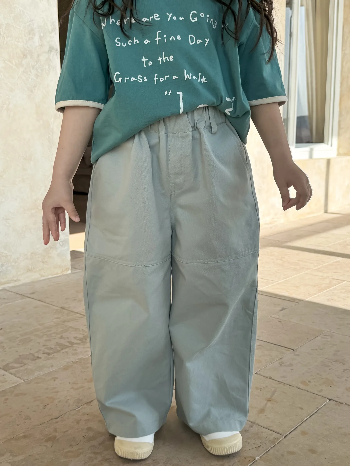 Girls Pants 2025 Spring and Summer New Childrens Wear Korean Style Baby Girl Fashion Straight Leg Overalls Casual Simple Daily
Girls Pants 2025 Spring and Summer New Childrens Wear Korean Style Baby Girl Fashion Straight Leg Overalls Casual Simple Daily